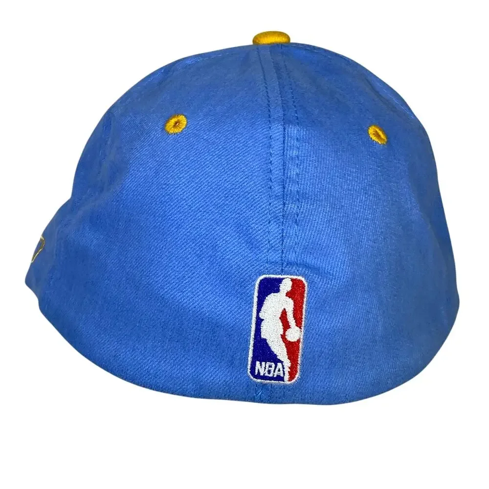 Vintage Reebok NBA Denver Nuggets Hat Cap One Size Stretch Embroidered Team Logo